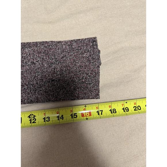 Sonia Rykiel Jacket Womens 44 Made in France Tweed Double Breasted Burgundy - Picture 13 of 15